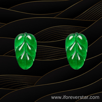 lucky leaf Maya Jadeite Ston